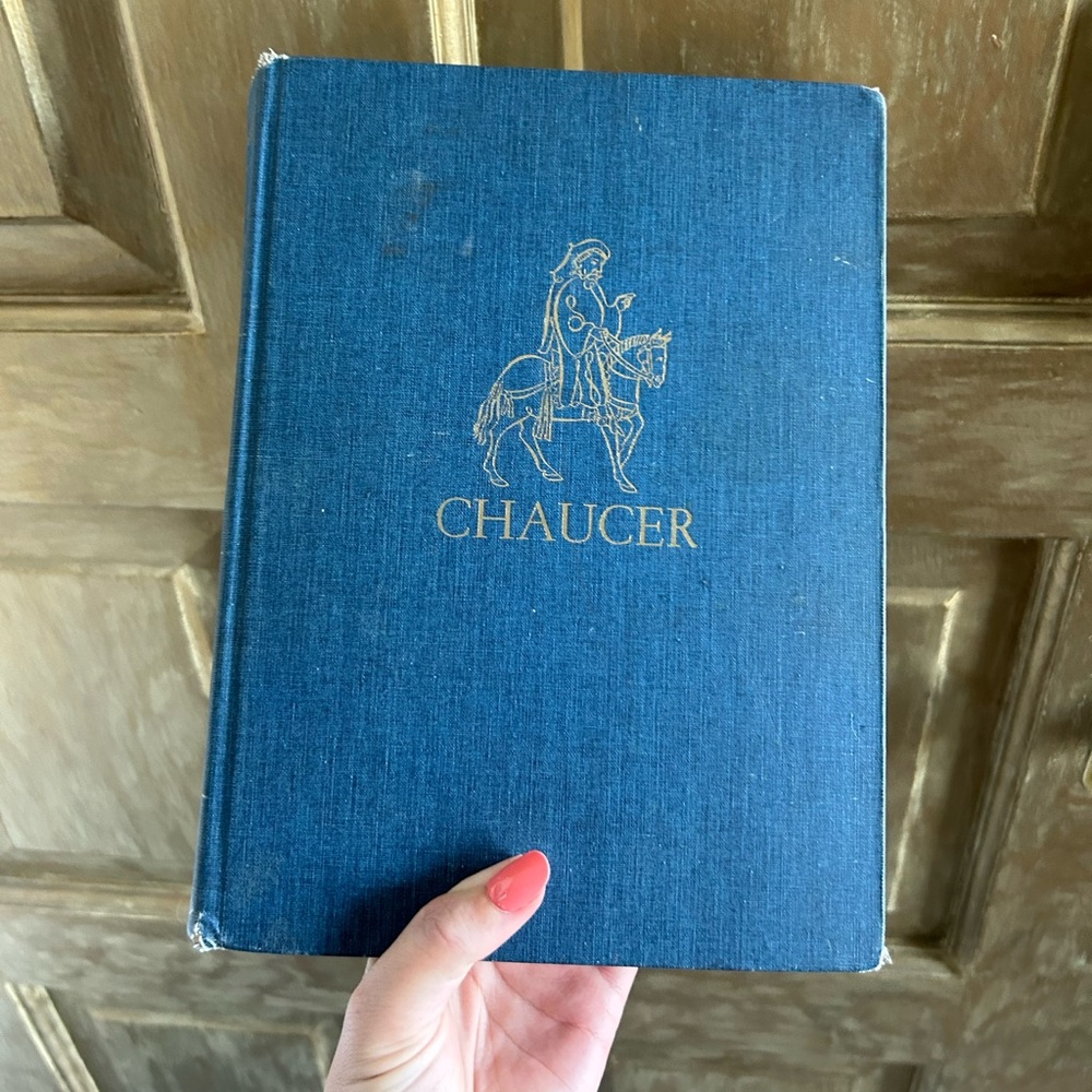 Vintage 1950s Chaucer‎ book